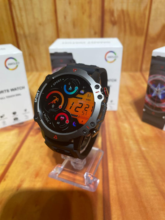 SMARTWATCH  REDONDO TF10 PRO GAMA ALTA (CORREA EN SILICON)
