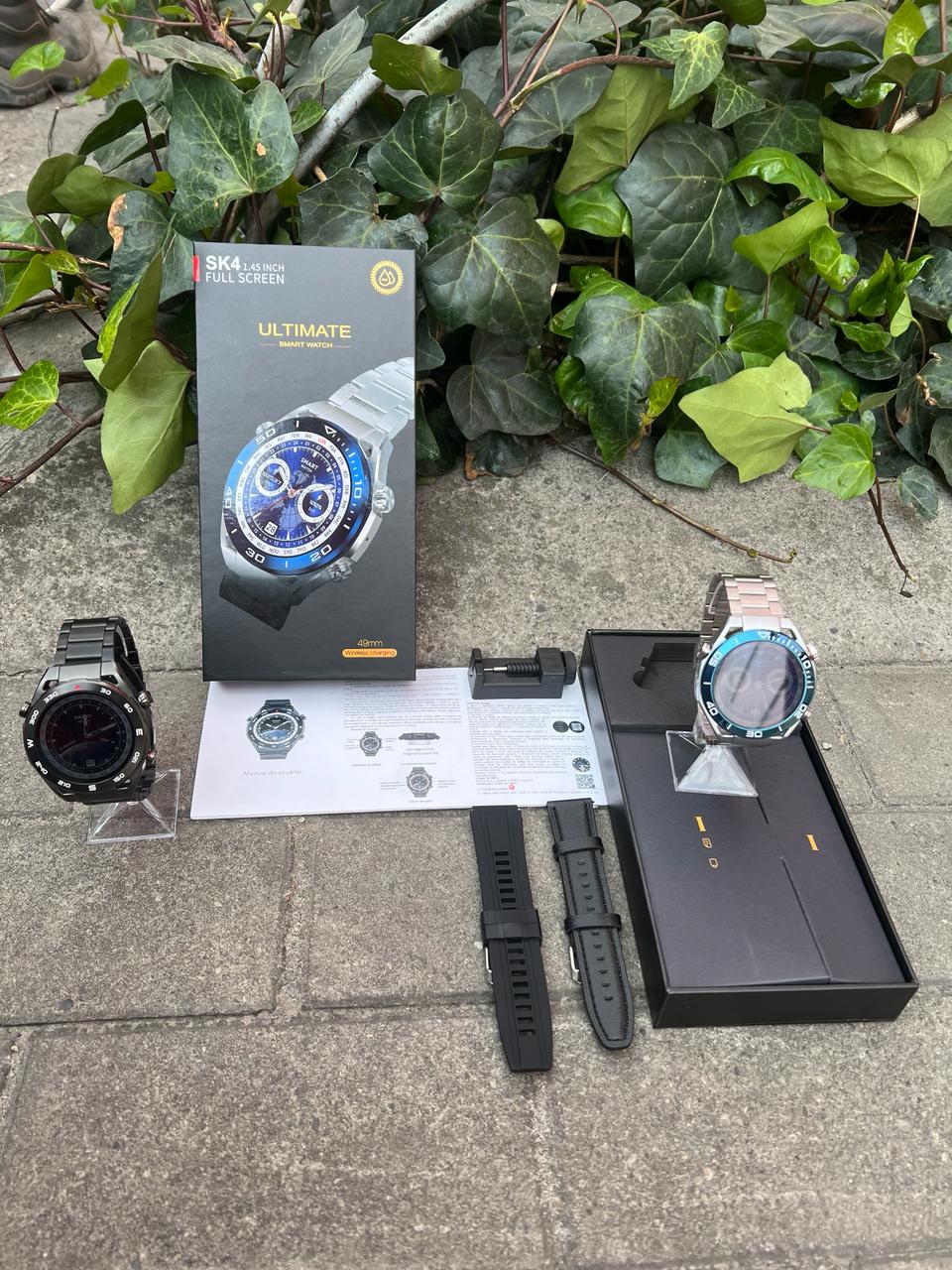 Smartwatch Gama alta ULTIMATE + Otra Correa de obsequio