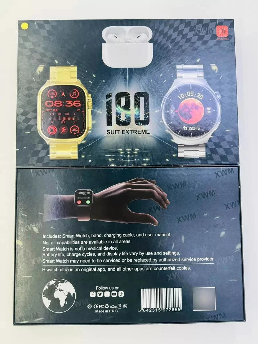 COMBO i80 2 SMARTWATCH 10 EN 1