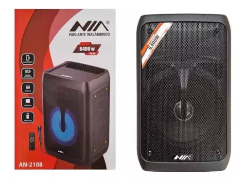 CABINA DE SONIDO NIA AN-2108 (8 Pulgadas)