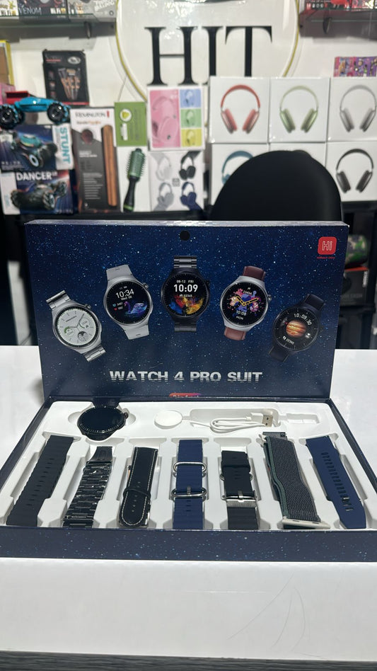 SMARTWATCH 4 PRO SUIT REDONDO 7 EN 1