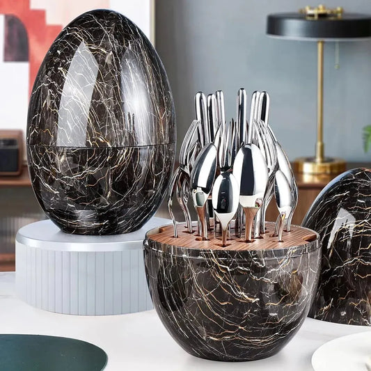 Juegos de cubiertos marmol
