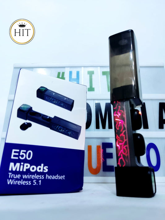 Audífonos Bluetooth E50 MIPODS Con Pantalla - colombiahit