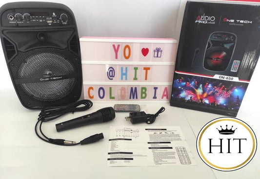 CABINA DE SONIDO 650 Mediana (Alto: 31 Cm 6.5 Pulgadas) - colombiahit