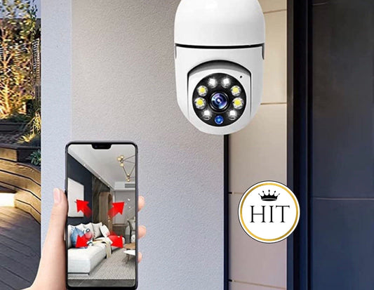 CAMARA BOMBILLO DE SEGURIDAD WI-FI - colombiahit