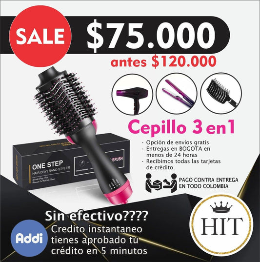 CEPILLO SECADOR REDONDO GAMA ALTA - colombiahit