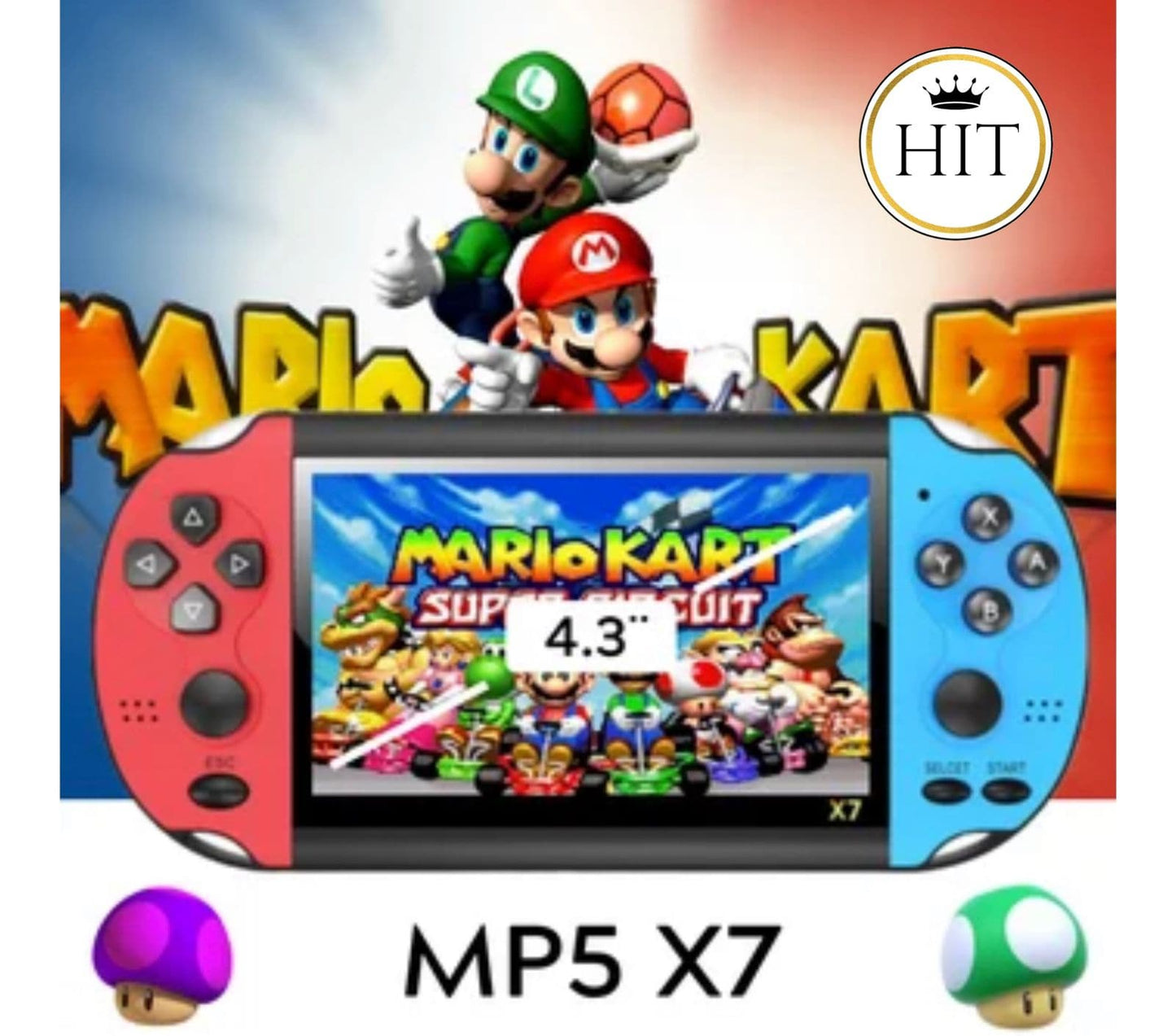 Consola X7 MP5 Juegos de Play1 y Juegos Retro - colombiahit