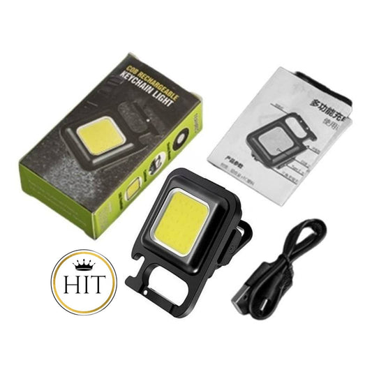 Linterna Potente Llavero 500lm Recargable Multiusos - colombiahit