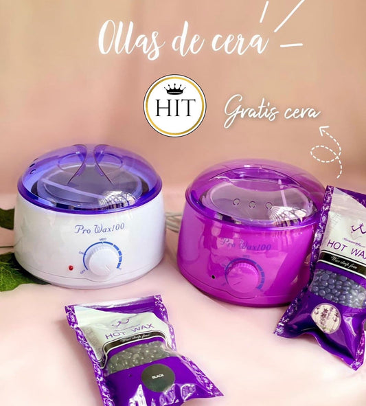 Olla Para Cera Depilatoria + Cera de obsequio - colombiahit