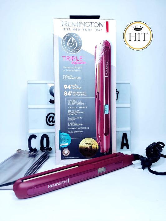 Plancha Remington triple infusión (100% ORIGINAL) - colombiahit