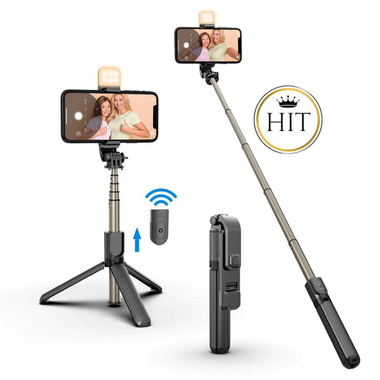 Selfie Tripode Fotografia Celular Led Control - colombiahit