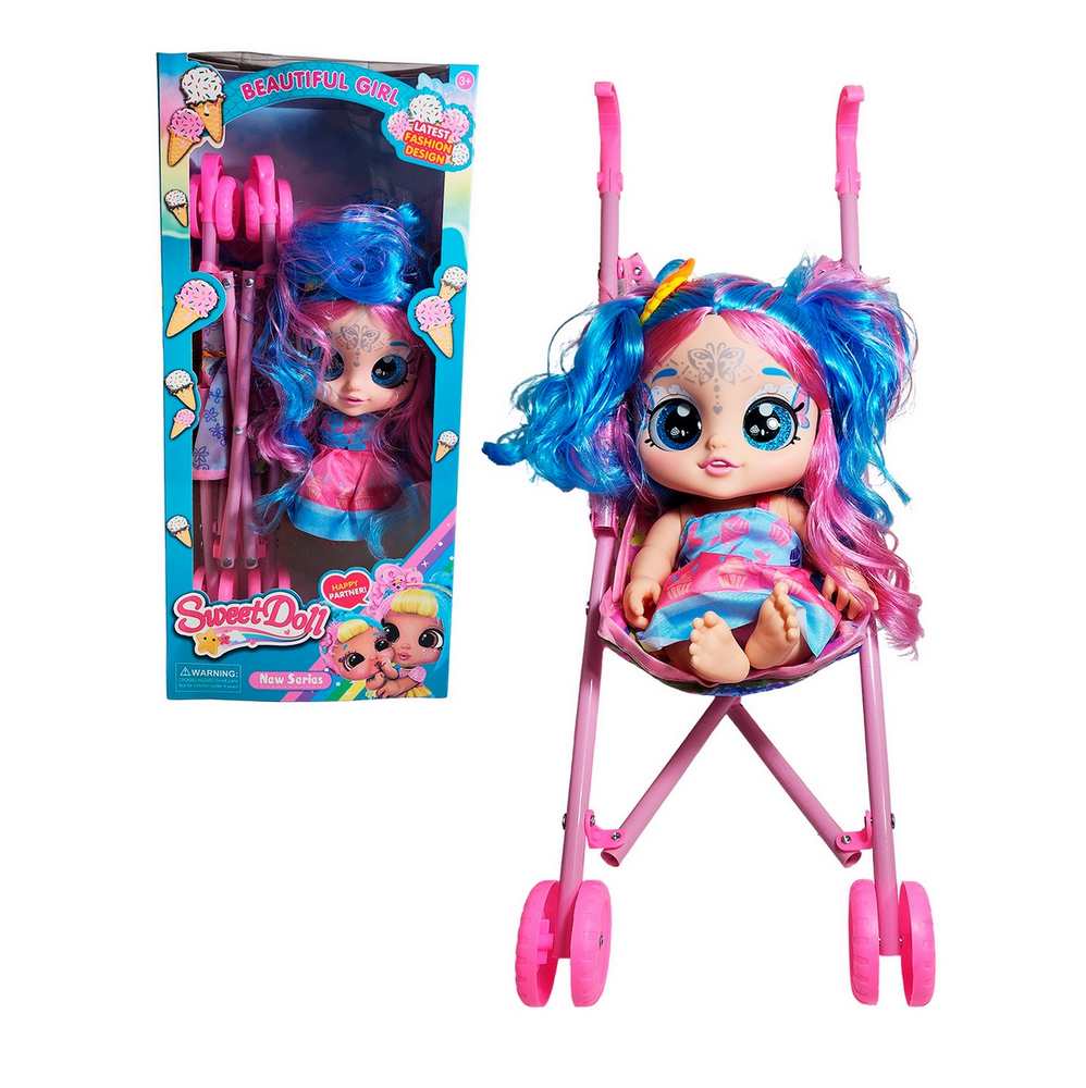 Muñeca con cochecito