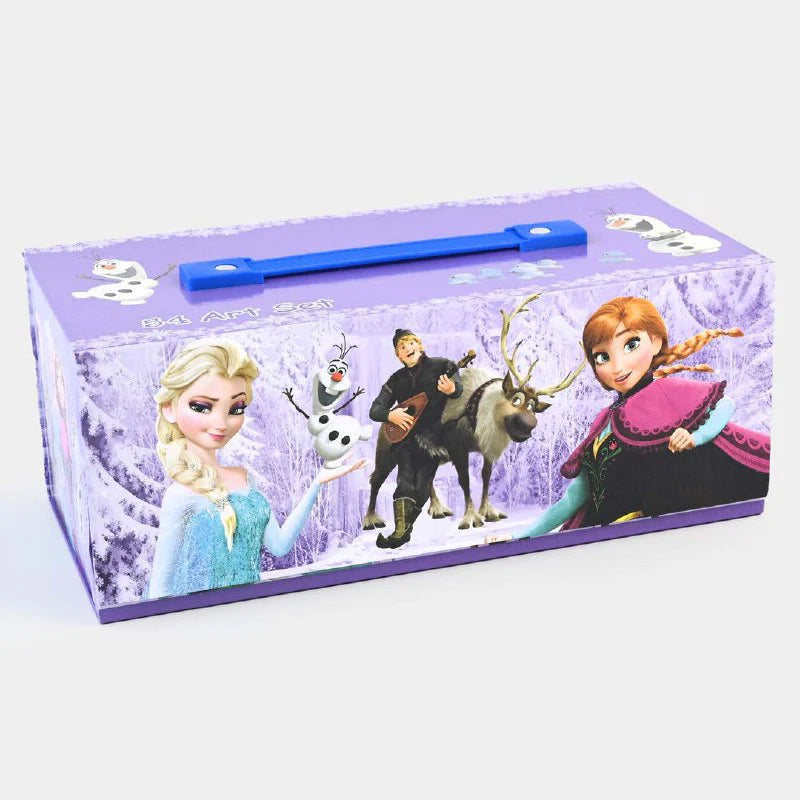 estuche de arte de Disney que contiene 54 piezas.