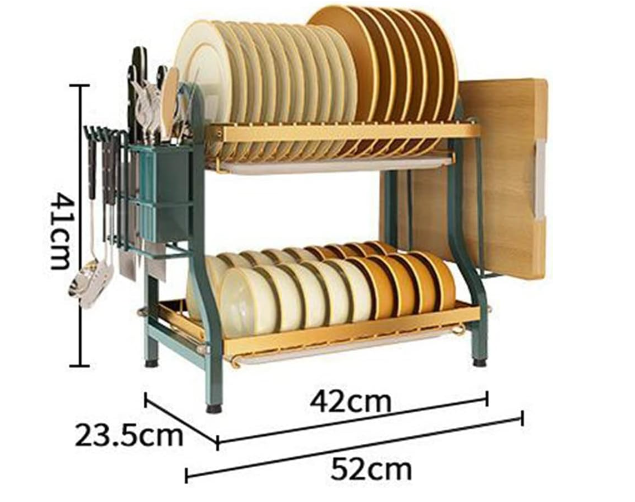 Escurridor De Platos de dos pisos