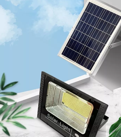 Lampara 200w Con Panel Solar