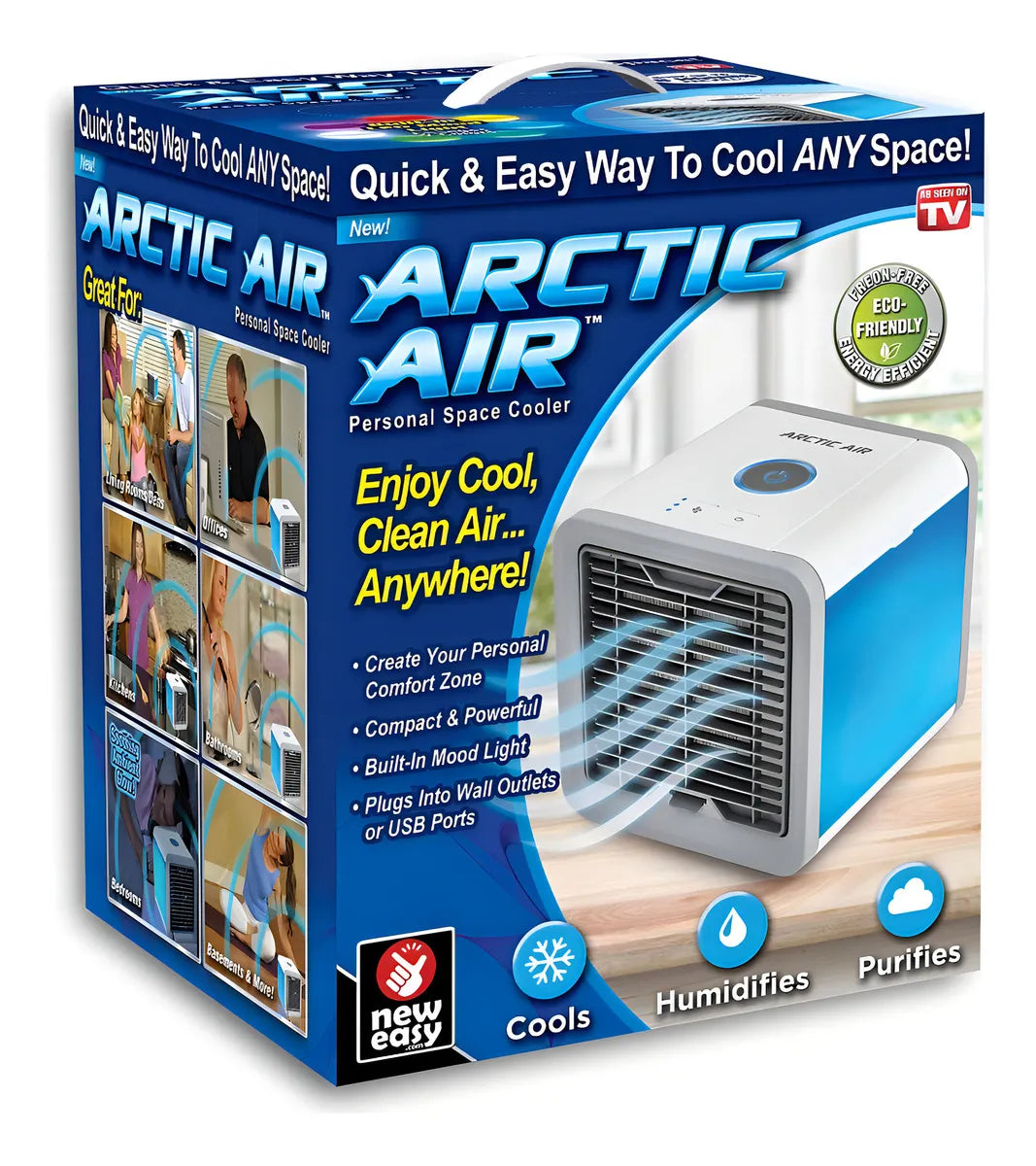 Aire Acondicionado Portátil Ventilador Artic Air