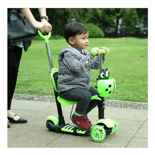 Monopatín Scooter 5 en 1 para niños