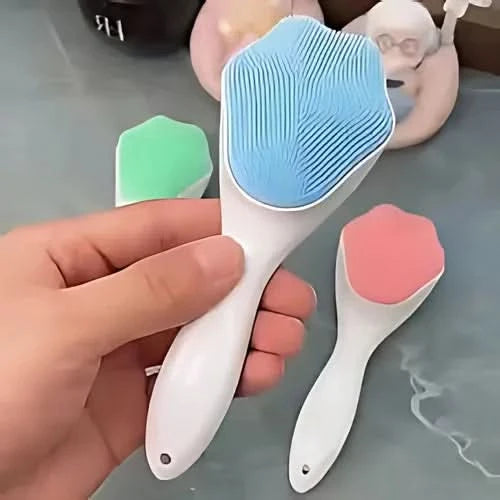 cepillos exfoliantes faciales de silicona