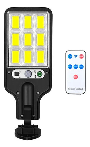 Lámpara LED solar de exterior con sensor de movimiento