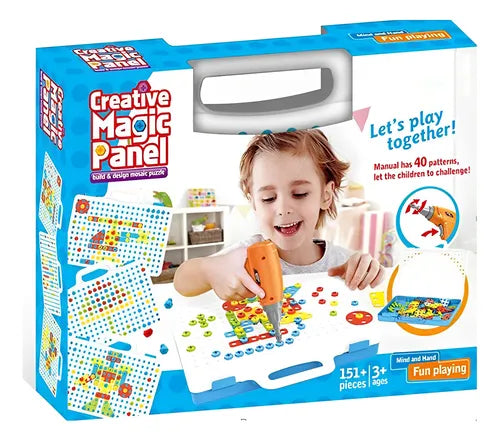 juguete educativo para niños llamado "Creative Magic Panel"