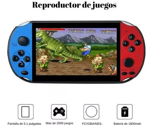 Consola de juegos tipo PSP X12 +20.000 Juegos