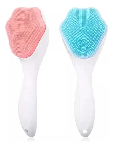 cepillos exfoliantes faciales de silicona