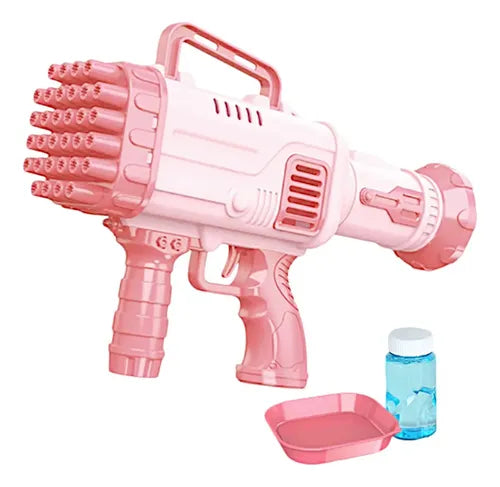 pistola de burbujas ("bubble gun")