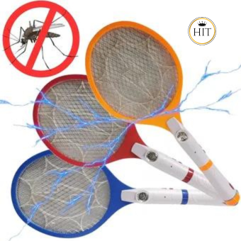 Raqueta mata mosquitos 3 en 1