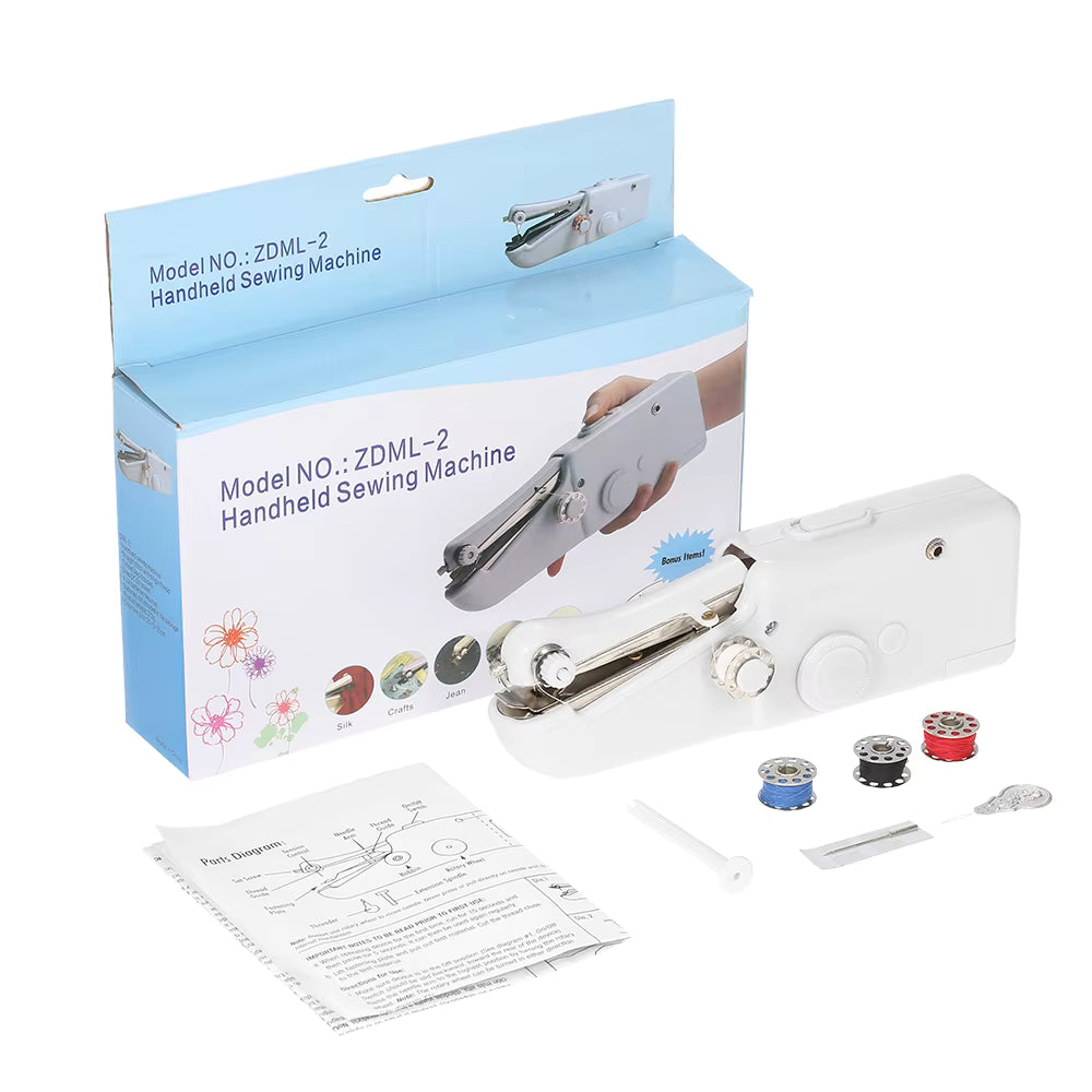 Mini máquina de coser eléctrica de mano ZDML-2
