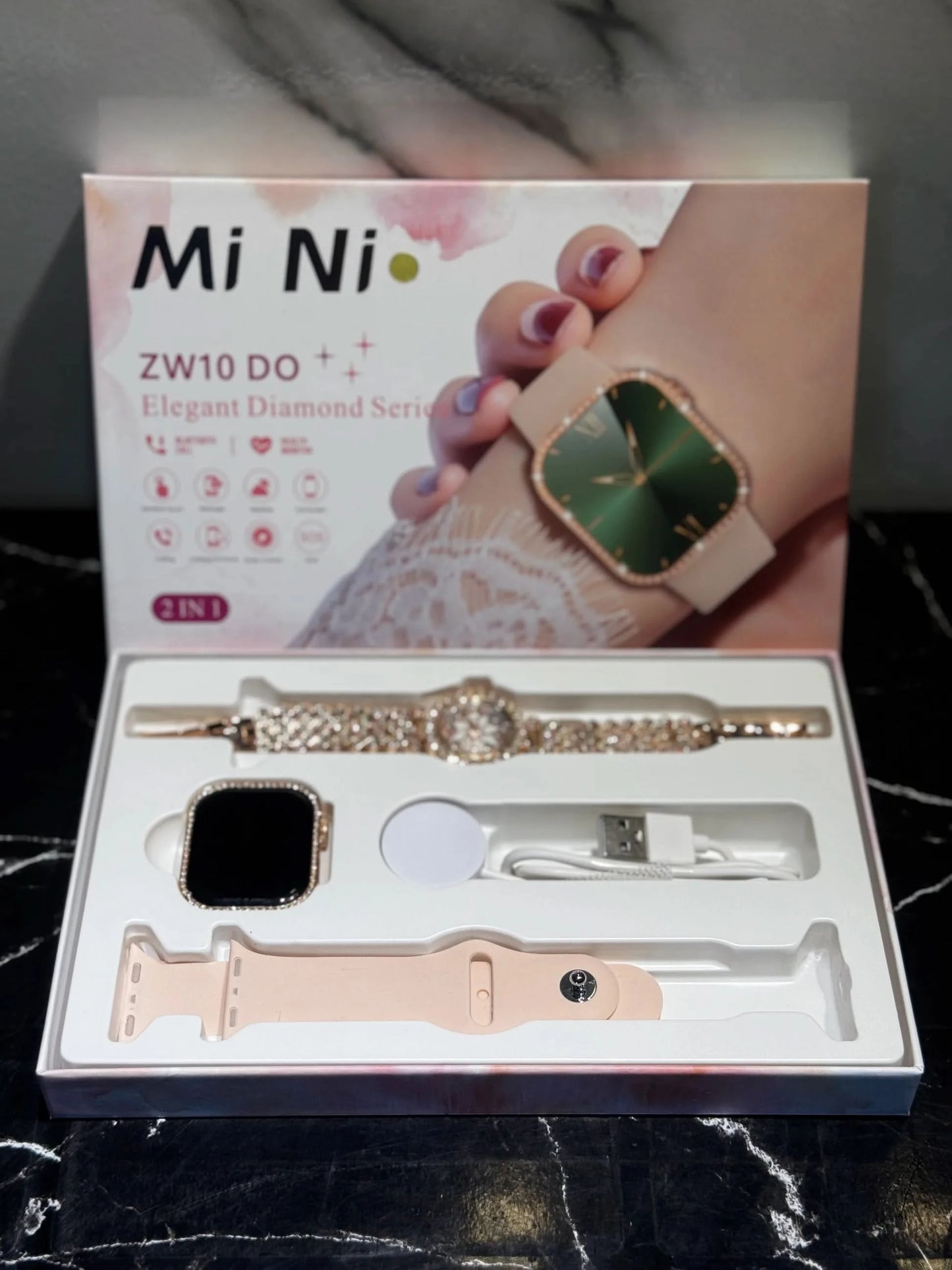 Smartwatch Mini ZW10 DO+ Elegant Diamond Series