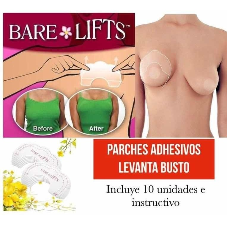 parches adhesivos levanta busto
