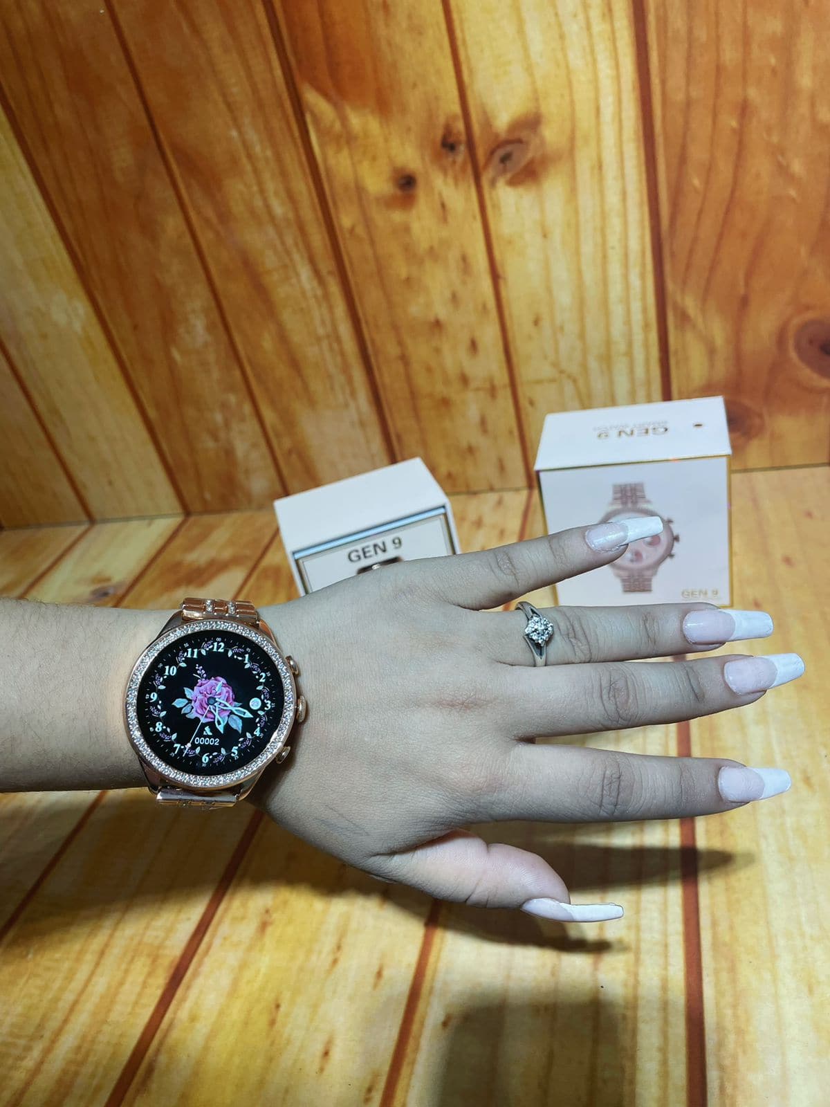 SMARTWATCH GEN 9 REDONDO PARA DAMA + Otra Correa de Obsequio