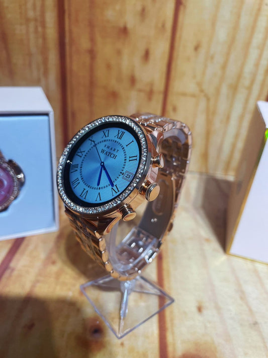 SMARTWATCH GEN 9 REDONDO PARA DAMA + Otra Correa de Obsequio