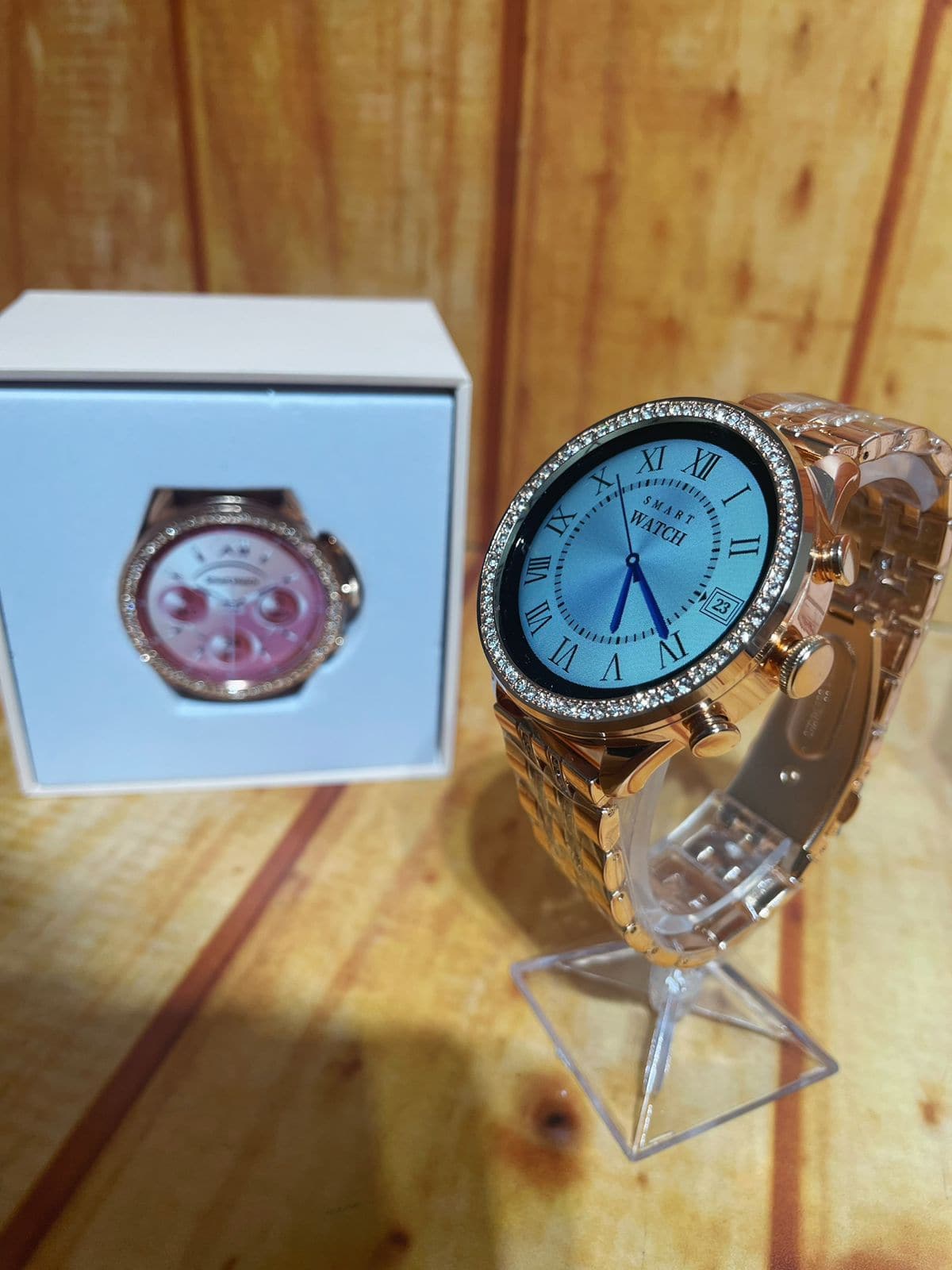 SMARTWATCH GEN 9 REDONDO PARA DAMA + Otra Correa de Obsequio