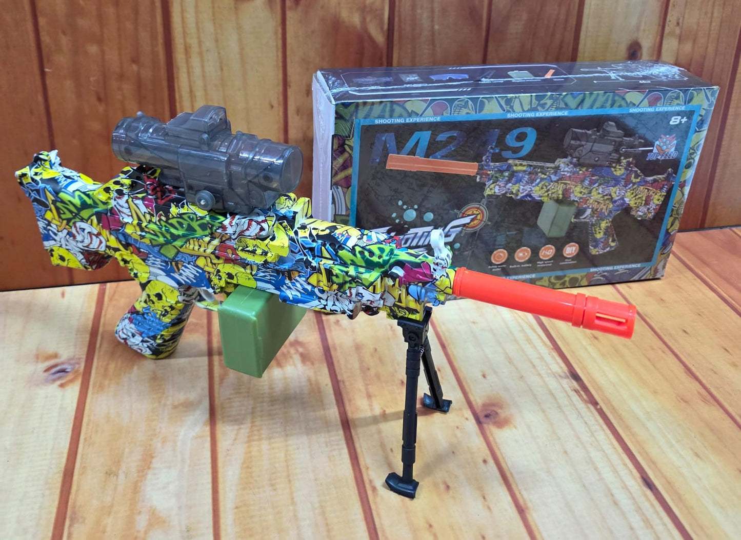 Pistola de hidrogel M249