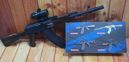Pistola de hidrogel AK47 madera