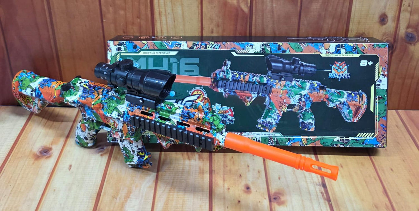 Pistola de hidrogel M416 mediana