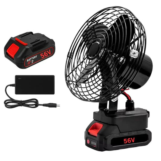 ventilador portátil recargable de 8 pulgadas