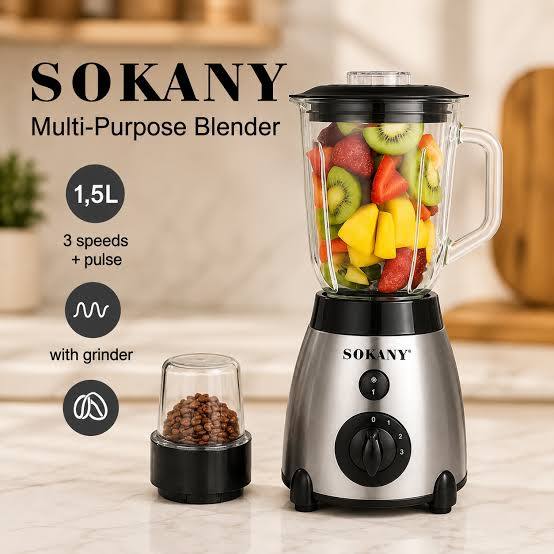 Licuadora sokany 2 en 1