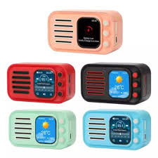 mini altavoz inalámbrico con pantalla inteligente WS-501