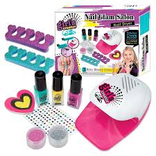kit de arte de uñas para niñas "Neil Glam Salon"