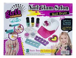 kit de arte de uñas para niñas "Neil Glam Salon"