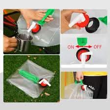 Dispensador de agua plegable