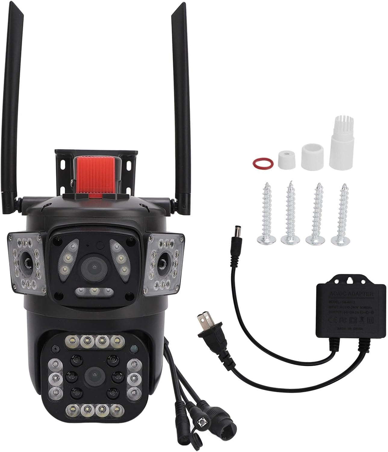 Cámara 3 lentes con alarma