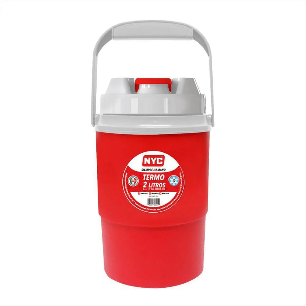 termo de polipropileno con capacidad de 2 litros