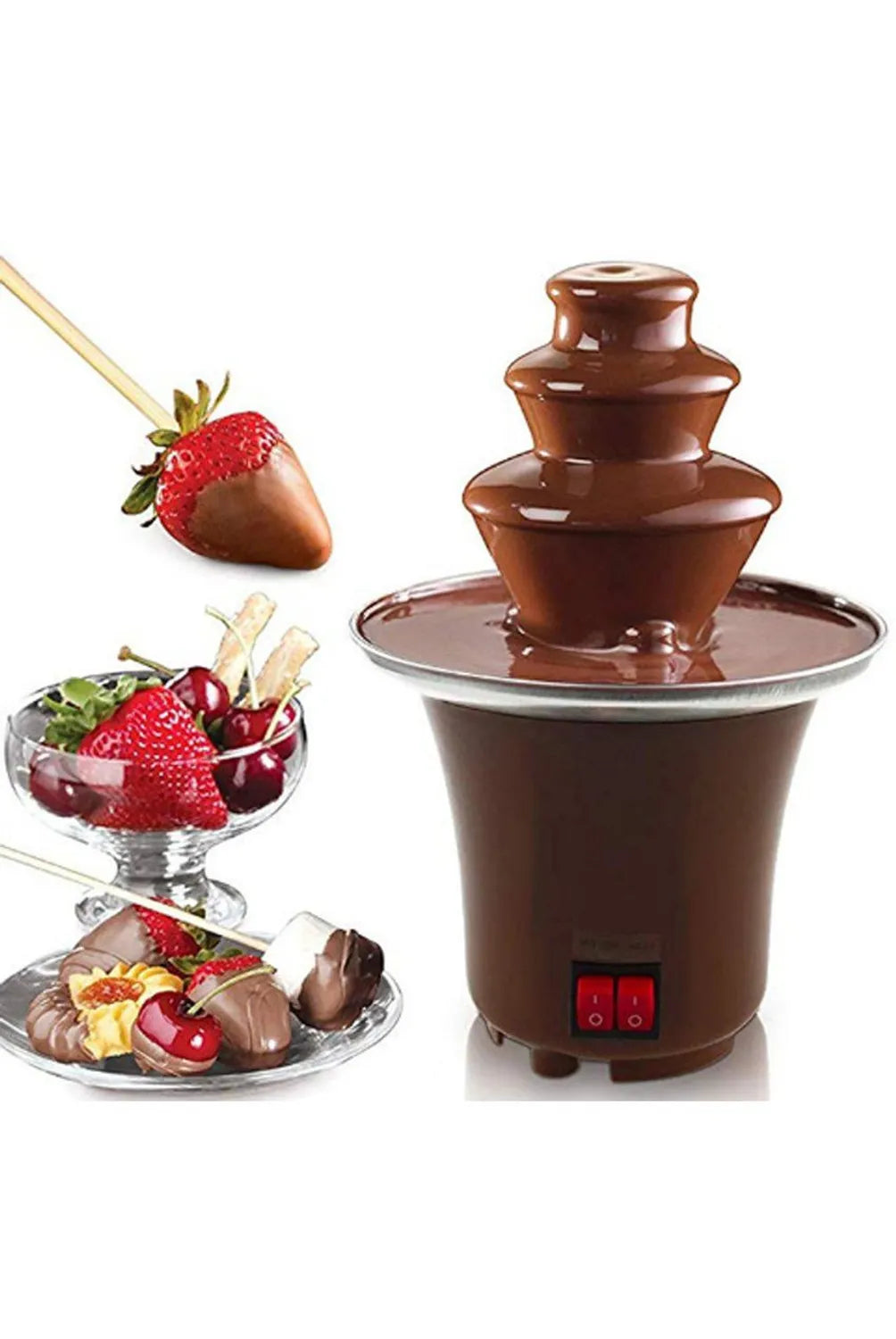 Mini fuente de chocolate eléctrica