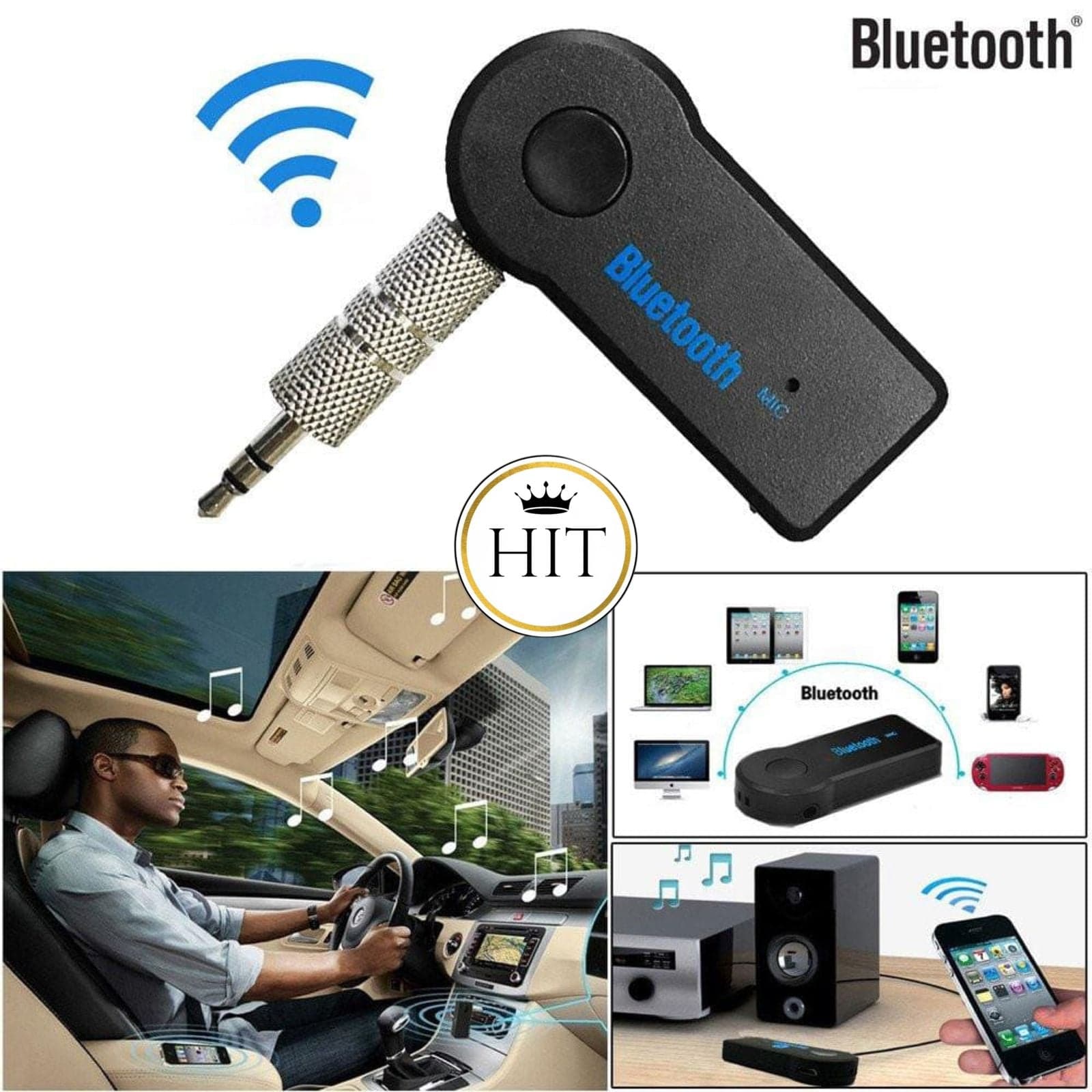 ▷Adaptador Bluetooth Bt310 Manos Libres 3.5mmPago contra entrega Crédito  con Addi – colombiahit