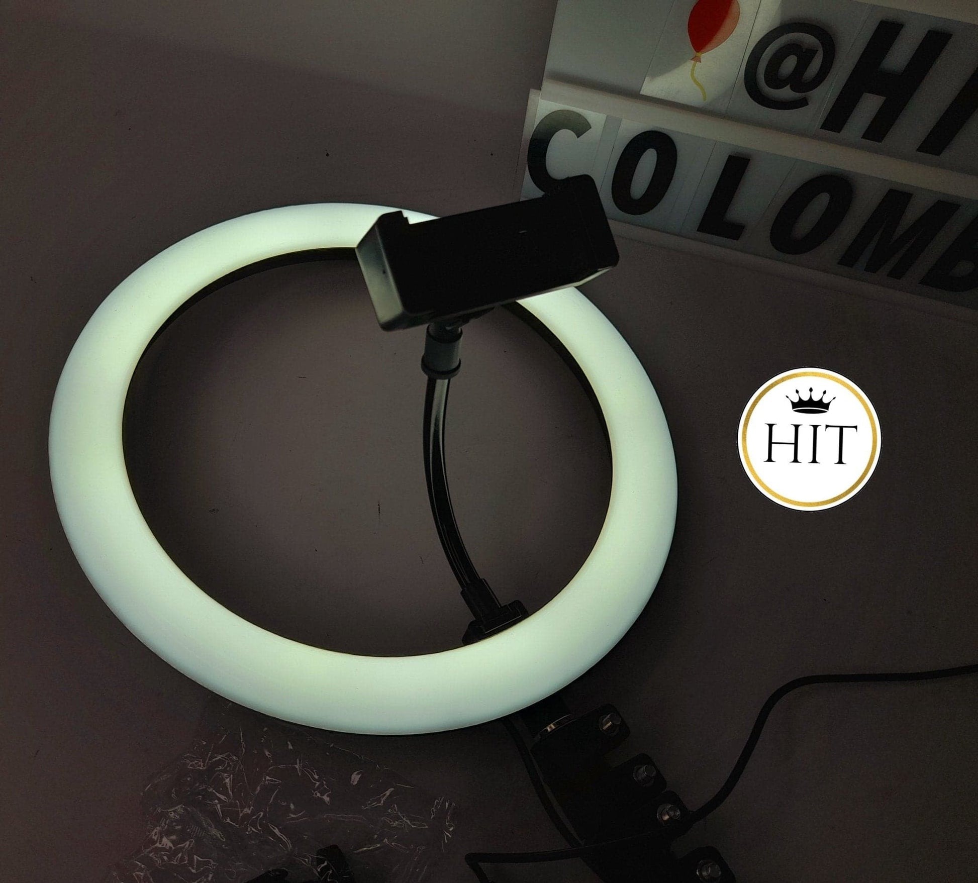 ARO DE LUZ LED CON TRIPODE - colombiahit