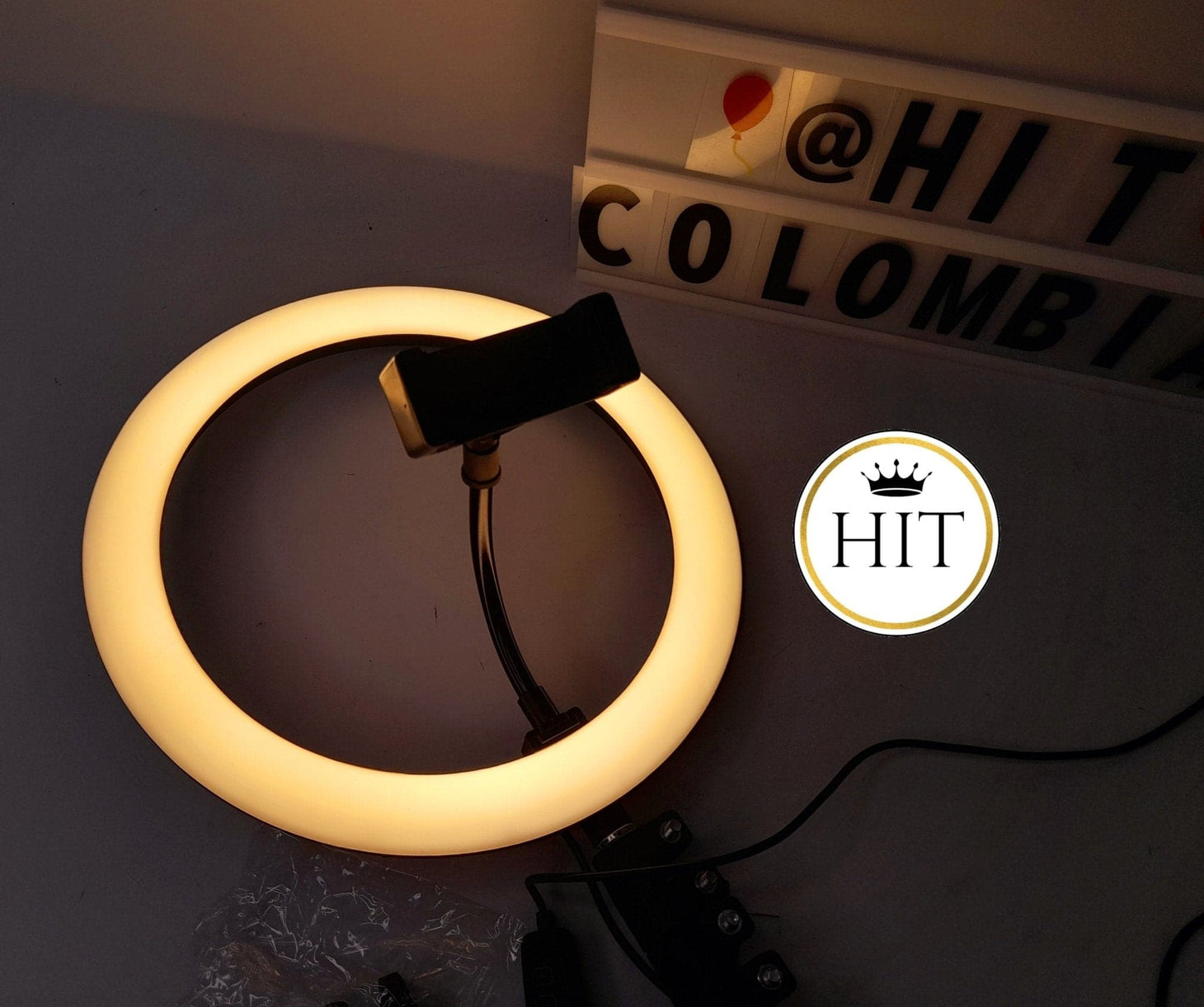 ARO DE LUZ LED CON TRIPODE - colombiahit