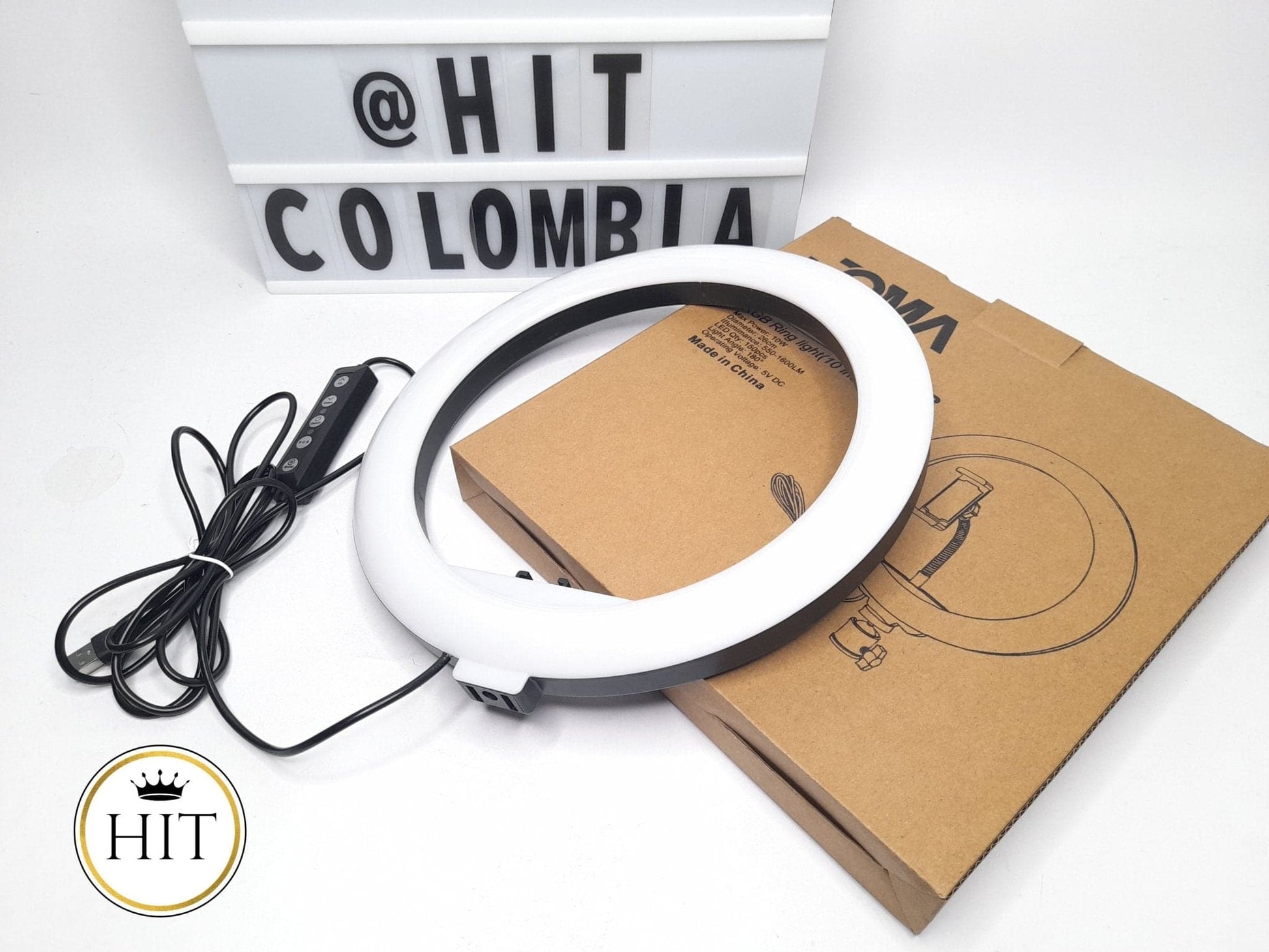 Aro Luz Led Rgb Aro Led 36 Cm Rgb Aro Tripode Luz Rgb Led Aro De